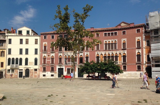 Venetian piazza